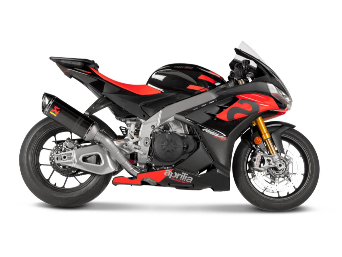 AKRAPOVIC COMPLETE EVOLUTION LINE CARBON Exhaust System APRILIA RSV4 / Tuono V4 2021-2024