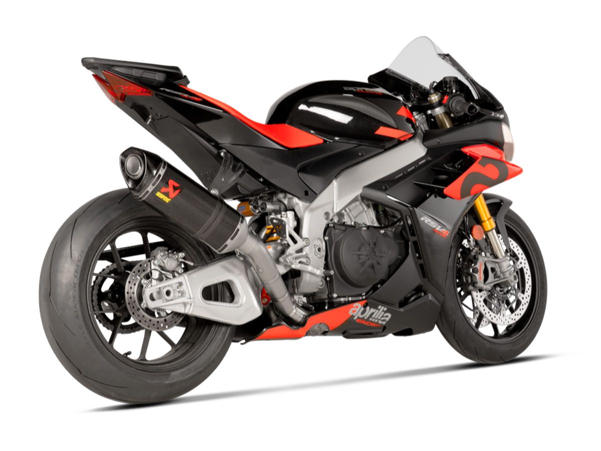 AKRAPOVIC COMPLETE EVOLUTION LINE CARBON Exhaust System APRILIA RSV4 / Tuono V4 2021-2024