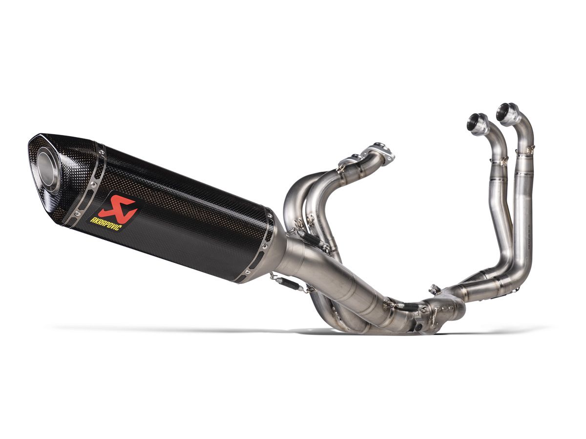 AKRAPOVIC COMPLETE EVOLUTION LINE CARBON Exhaust System APRILIA RSV4 / Tuono V4 2021-2024