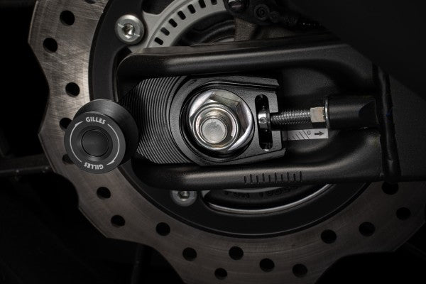 AXB láncfeszítő és gyorscsere rendszer - Honda, CB 500 F Hornet, PC71 (2023 - ); Honda, CB 750 Hornet, RH12 (2022 - ); Honda, CB 750 Hornet, RH24 (2025 - ); Honda, CBR 500 R, PC62 (2021 - 2024 ); Honda, CBR 500 R, PC70 (2024 - ); Honda, NX 500, PC72