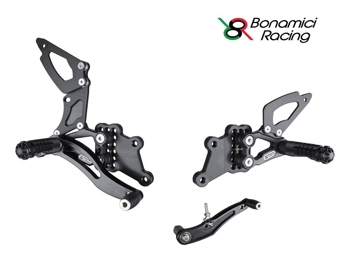 BONAMICI RACING Adjustable footrest set SUZUKI GSX-R 600 / 750 2006-2010
