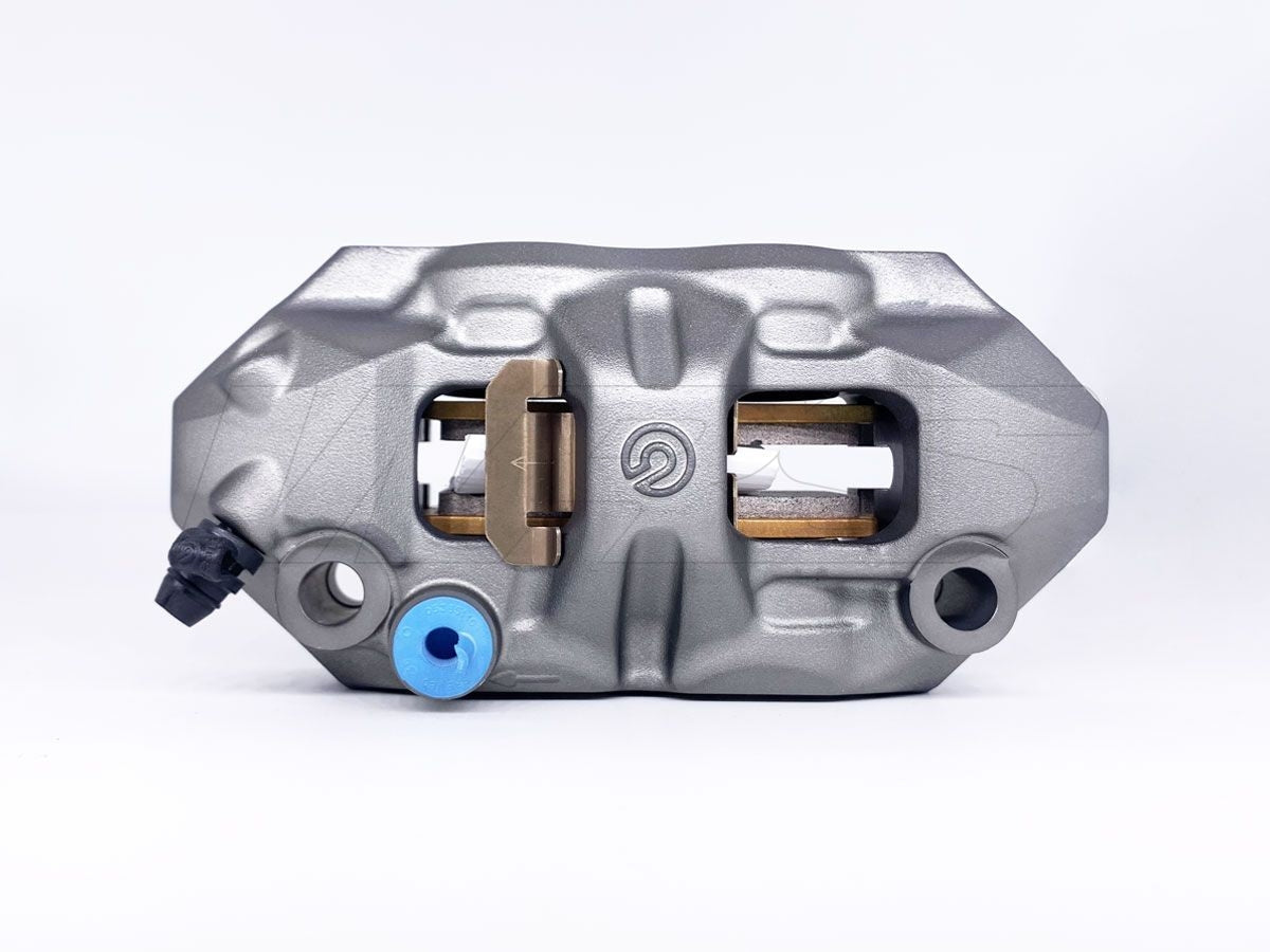 BREMBO RACING RADIAL féknyereg KIT M4 MONOBLOCK 108MM + betétek