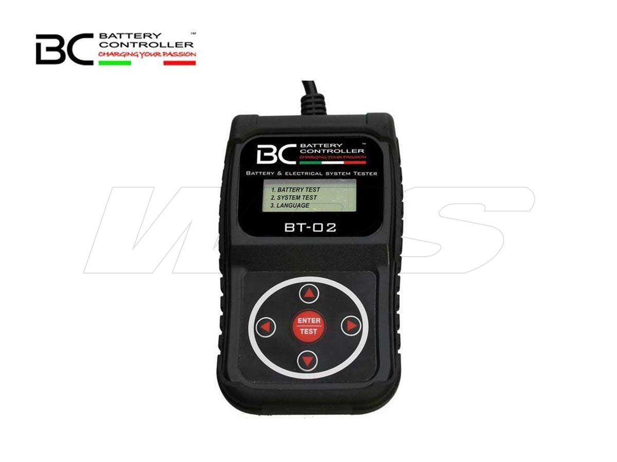 AKKUMULÁTOR TESZTER BT-02 BC BATTERY CONTROLLER