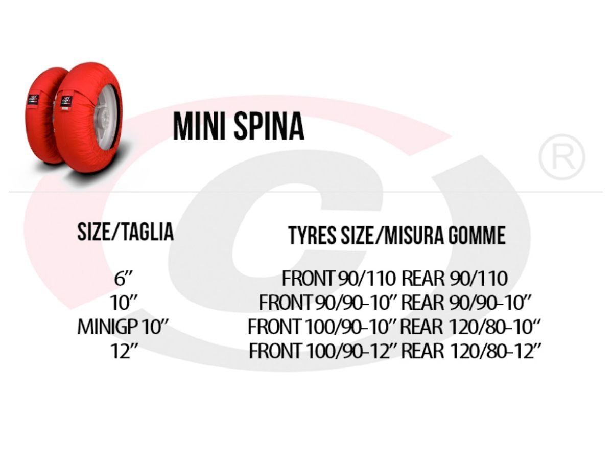 CAPIT MINI SPINA MOTORCYCLE Gumimelegító