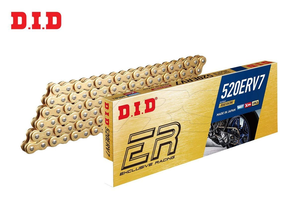 DID Lánc ERV7 RACING 120 szemes PASSO 520