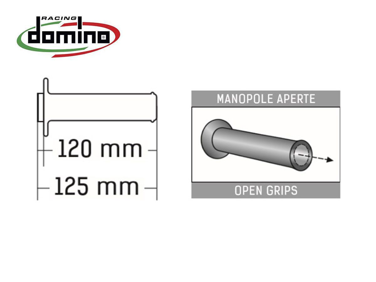 DOMINO ROAD RACING MARKOLAT 22-26mm FEKETE-PIROS