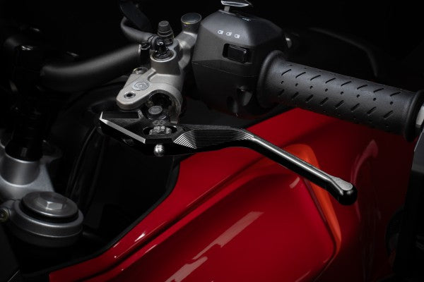 állítható kézi kuplungkar FXL típus, fekete - Ducati, Hypermotard 698, 4B (2024 - ); Ducati, Hypermotard 950 / RVE, 1B (2023 -); Ducati, Monster / + / SP, 1M - 7M (2021 - ); Ducati, Multistrada V2 / S, 3A/4A (2021 - 2024); Ducati, Panigale V4 / S / S