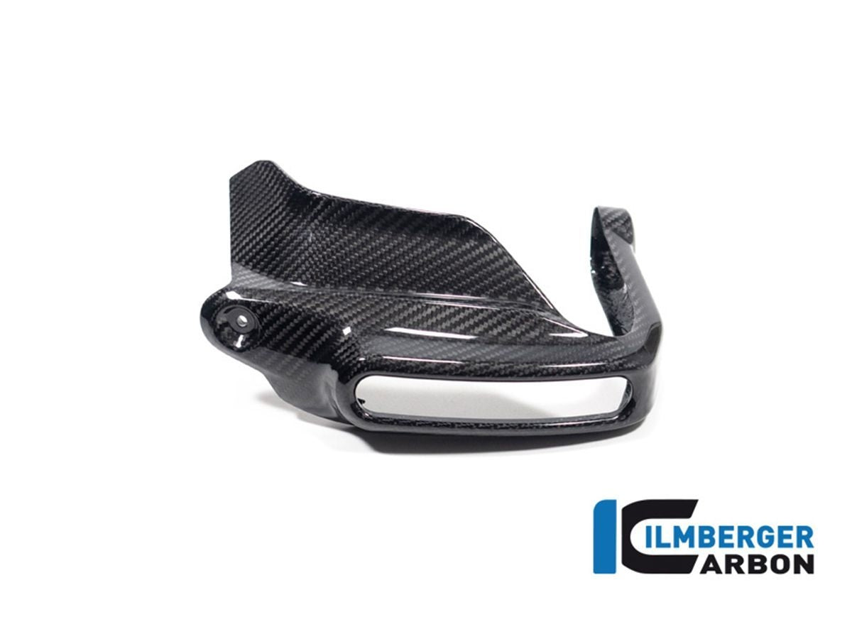 ILMBERGER FÉNYES CARBON magasított BAL oldali kézvédő irányjelzővel BMW R 1300 GS / ADV 2023-2024