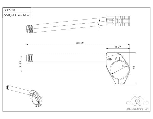kormány GP-LIGHT 2 510