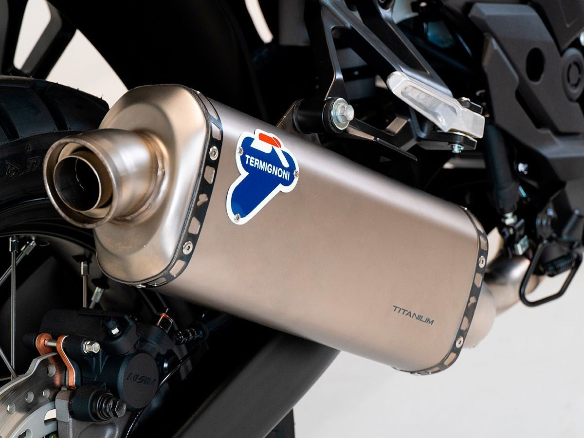 TERMIGNONI APPROVED TITANIUM SILENCER HONDA TRANSALP 750 XL 2023-2024