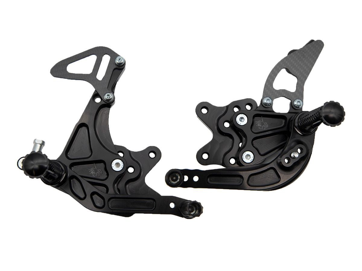 SPIDER Állítható, felhajtható lábtartó szett Suzuki GSX-R 600 / 750 2011-2017