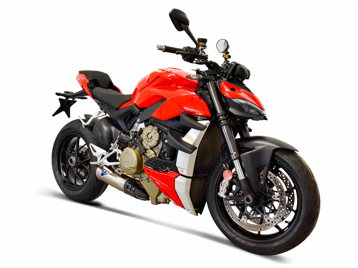 TERMIGNONI KIPUFOGÓ + ECU UPMAP DUCATI STREETFIGHTER V4 2020-2024
