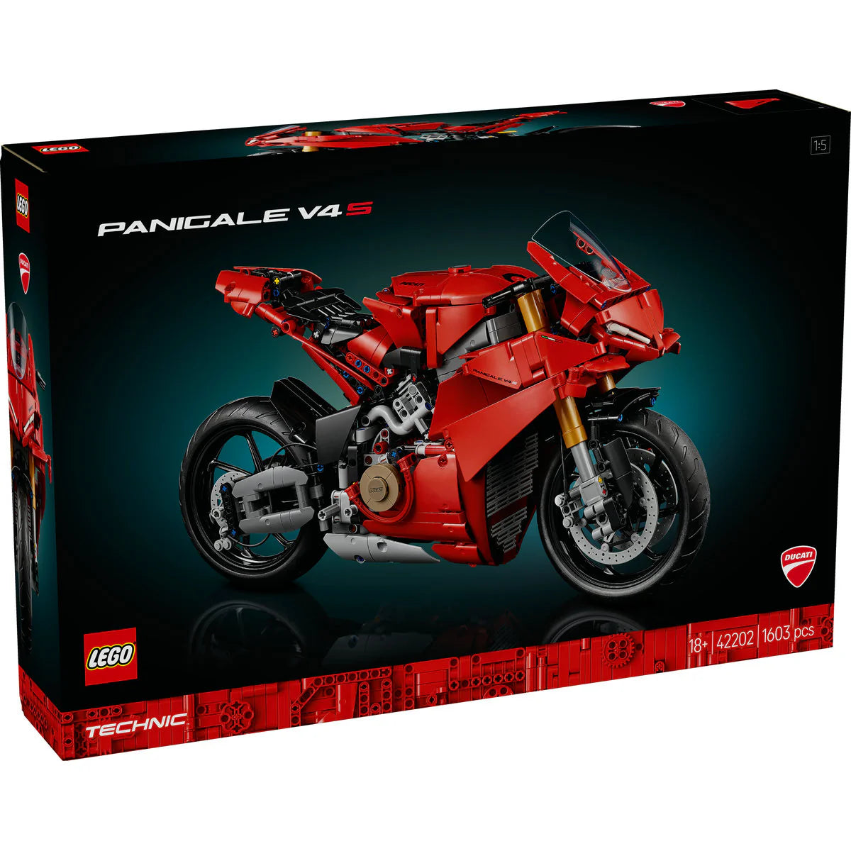 LEGO Technic Ducati Panigale V4 S motorkerékpár