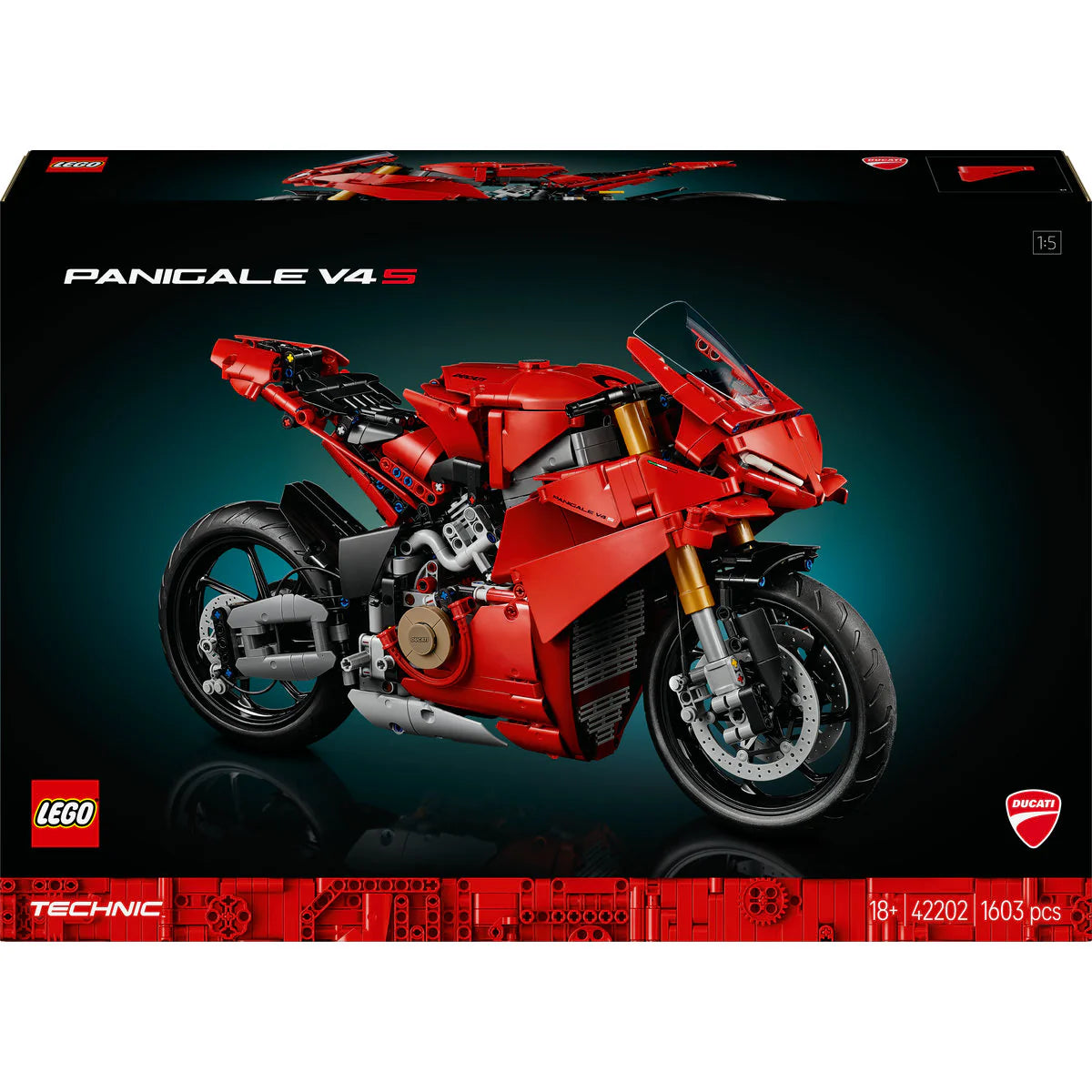 LEGO Technic Ducati Panigale V4 S motorkerékpár