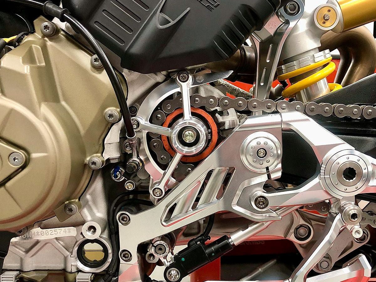 MOTOCORSE ALUMINUM Első lánckerék védő DUCATI Streetfighter / Panigale V4