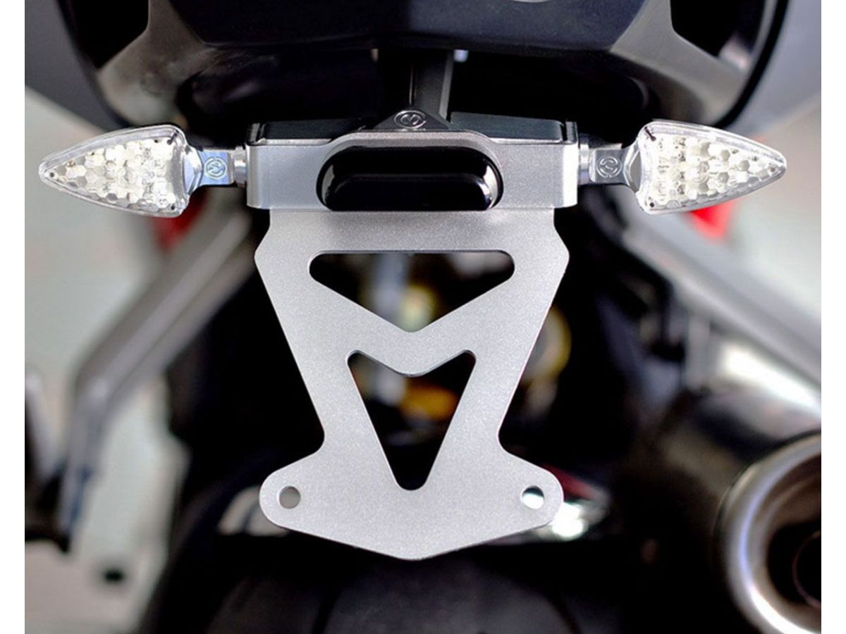 MOTOCORSE Rendszámtartó konzol KIT világítással és indexekkel MV Agusta Brutale