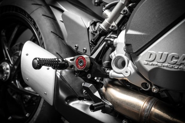 lábtartó MUE2 - Ducati, Streetfighter V2, 3F (2022 - )