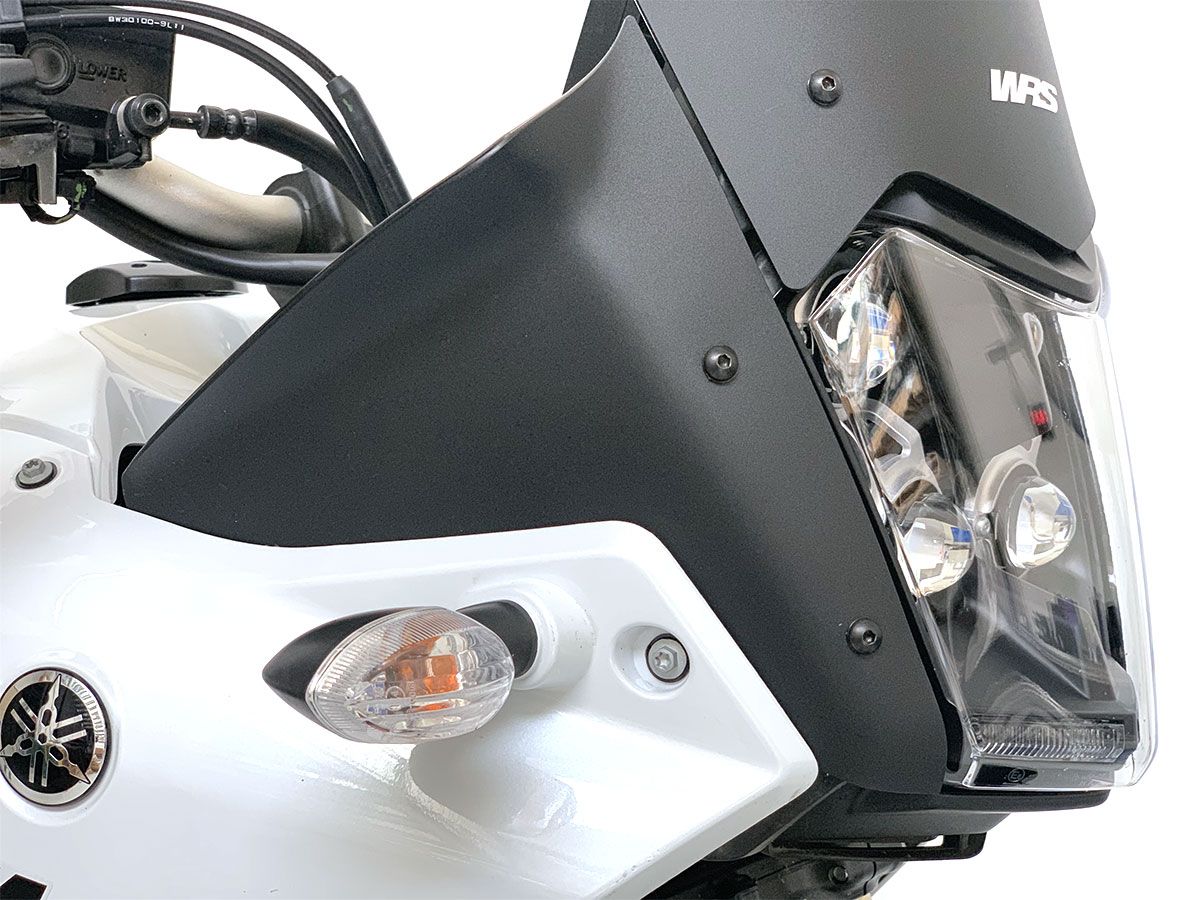 WRS Oversize Matt Fekete Légterelő YAMAHA TENERE 700 2019-2024