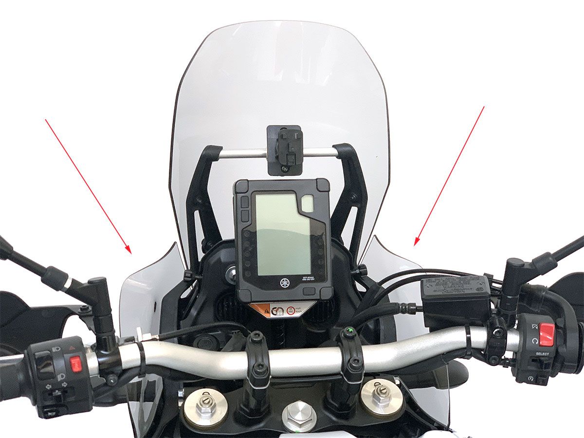 WRS Oversize Átlátszó Légterelő YAMAHA TENERE 700 2019-2024