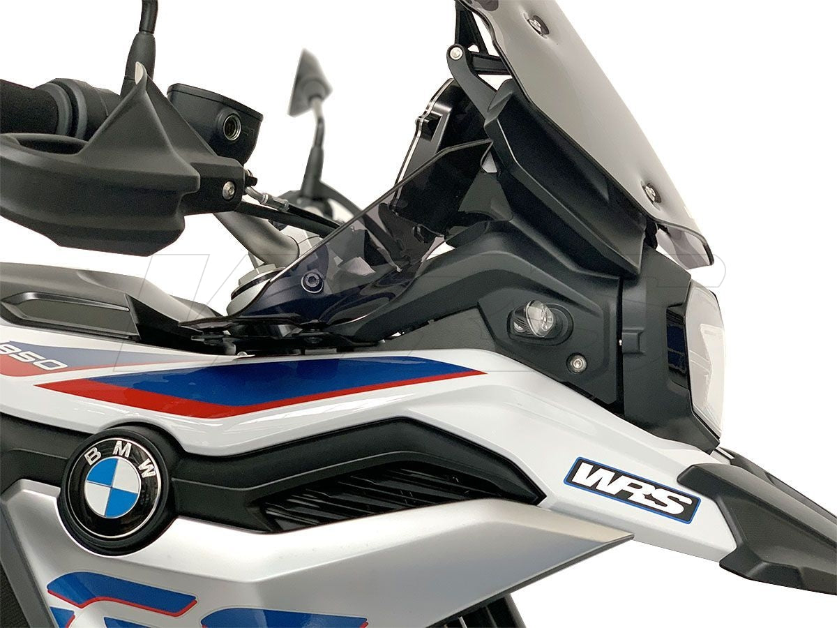 WRS Sötét Füst Légterelő BMW F 750 GS / F 850 GS 2018-2023 (NO ADV)