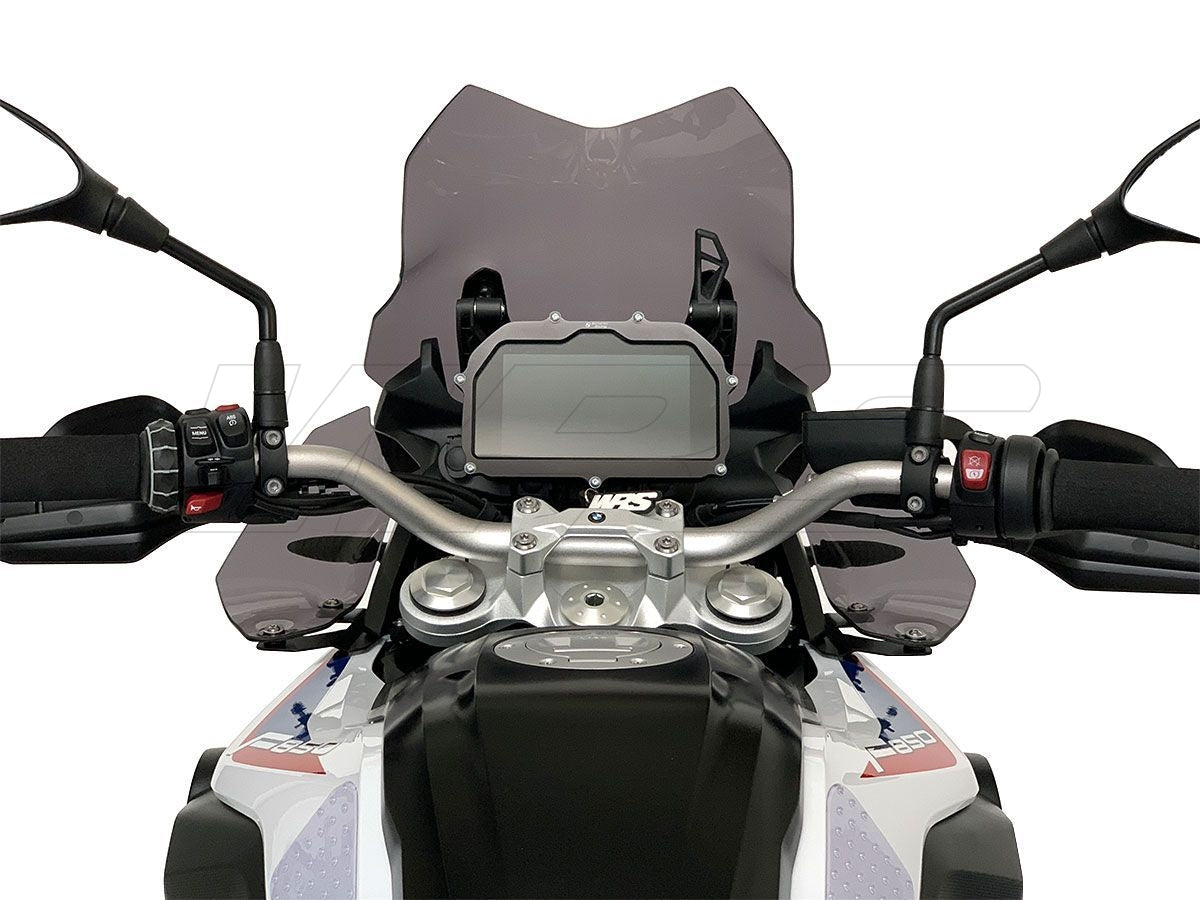 WRS Sötét Füst Légterelő BMW F 750 GS / F 850 GS 2018-2023 (NO ADV)