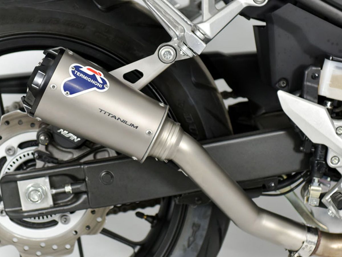 TERMIGNONI KIPUFOGÓ TERMINAL GP2R RHT CONICAL TITANIUM ALUMINUM