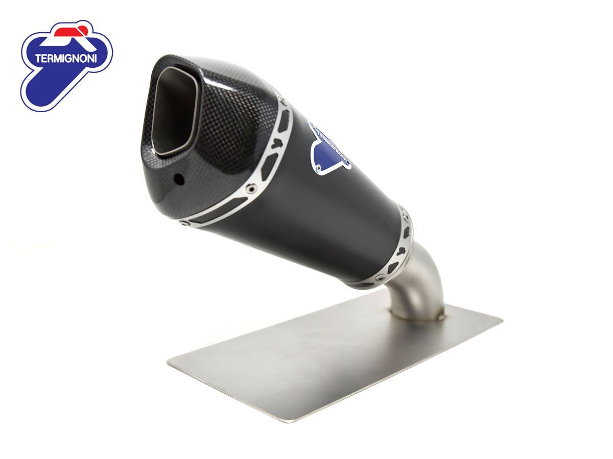 TERMIGNONI KIPUFOGÓTERMINAL RELEVANCE CONICAL BLACK TITANIUM CARBON FIBER BOTTOM