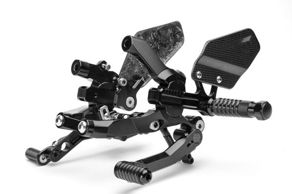állítható lábtartó VCR38GT - Ducati, 1199 Panigale S, H8 (2012 - 2016); Ducati, 1199 Panigale, H8 (2012 - 2014); Ducati, 1299 Panigale S, H9 (2015 - 2017); Ducati, 1299 Panigale, H9 (2015 - 2017); Ducati, 899 Panigale, H8 (2014 - 2016)