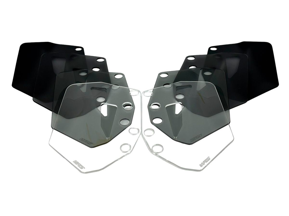 WRS Matt Fekete Megnövelt Légterelő BMW R 1300 GS / ADV 2023-2025