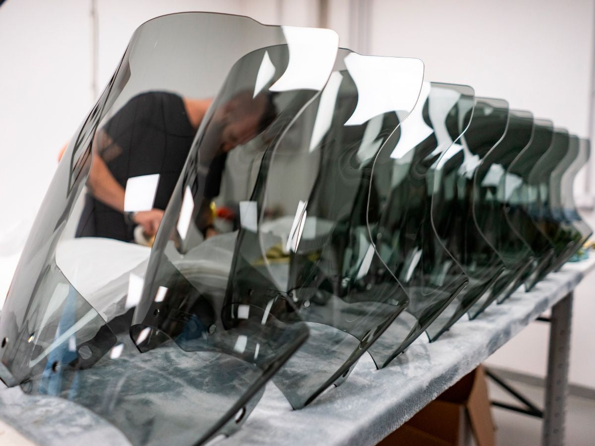 Nano-Technologie-Schutzbeschichtung für Plexiglas WRS SCHILD UND VISIER BOX 21 STÜCK