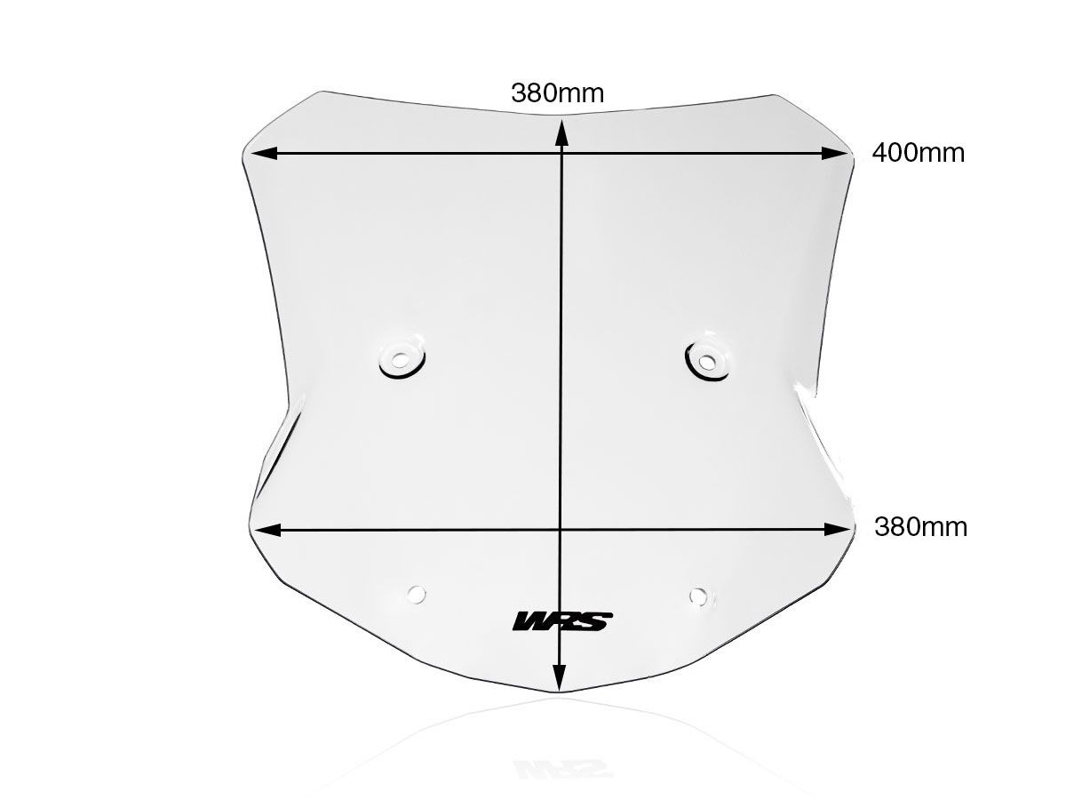 Tour plexiglass WRS TRANSPARENT BMW M 1000 XR 2023-2024