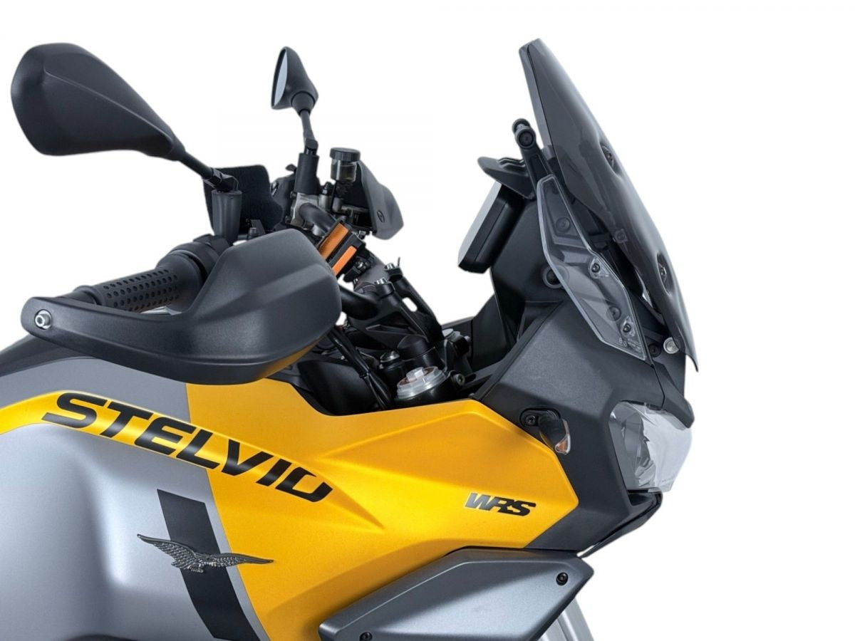 WRS Sötét Füst Sport Plexi MOTO GUZZI STELVIO 2024-2025 (Radarral)