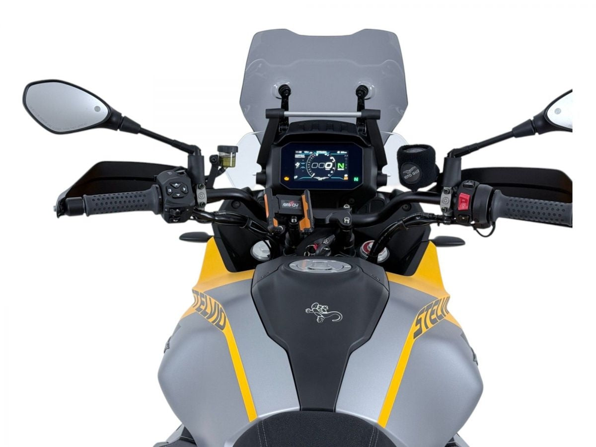 WRS Sötét Füst Sport Plexi MOTO GUZZI STELVIO 2024-2025 (Radarral)