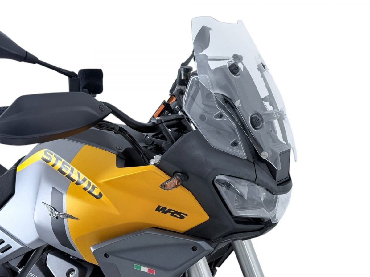 WRS Átlátszó Sport Plexi MOTO GUZZI STELVIO 2024-2025 (Radarral)