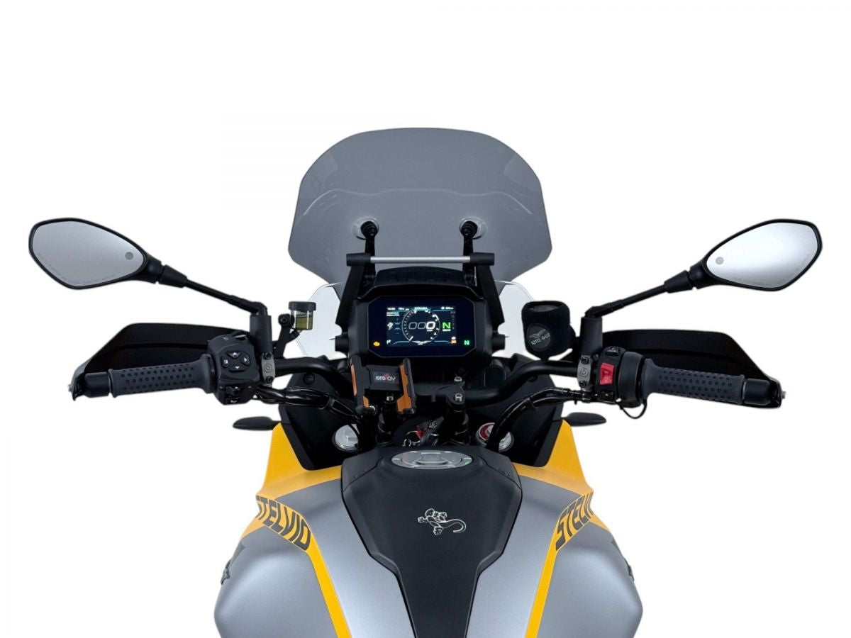 WRS Sötét Füst Túra Plexi MOTO GUZZI STELVIO 2024-2025 (Radarral)