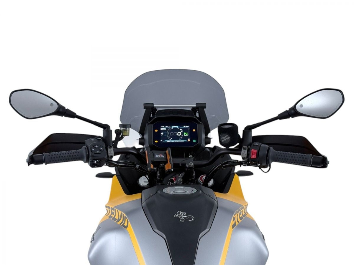 WRS Sötét Füst Túra Plexi MOTO GUZZI STELVIO 2024-2025 (Radarral)