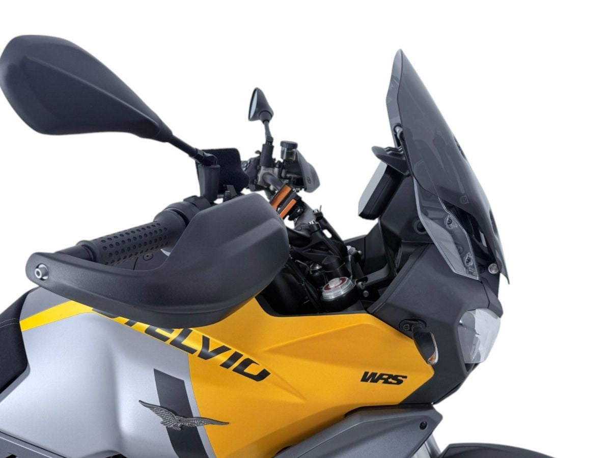 WRS Sötét Füst Túra Plexi MOTO GUZZI STELVIO 2024-2025 (Radarral)