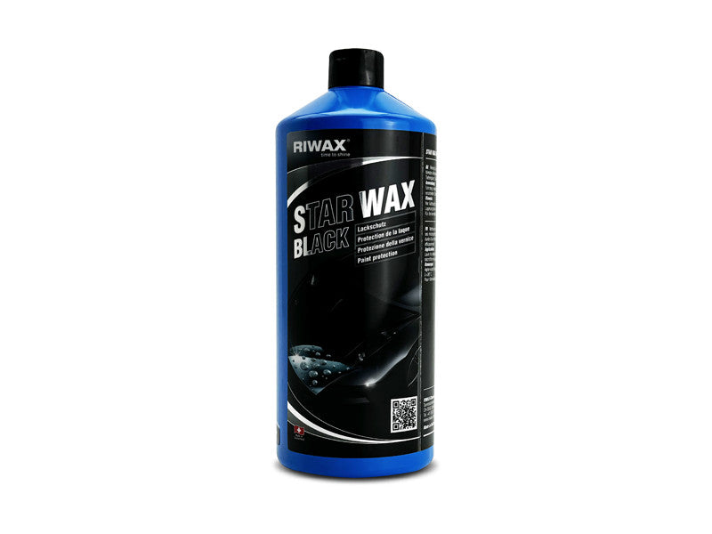 Star Wax black - Finom Polír és Wax Fekete színre, 1 L