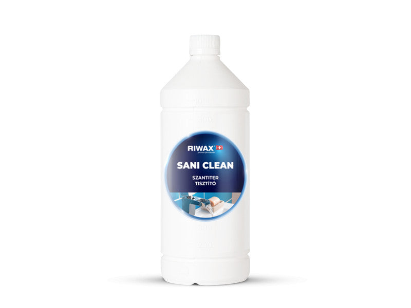 Sani Clean - Antibakteriális felületfertőtlenítő (mosdók, wc-k, egyéb felületek tisztítására), 1 L