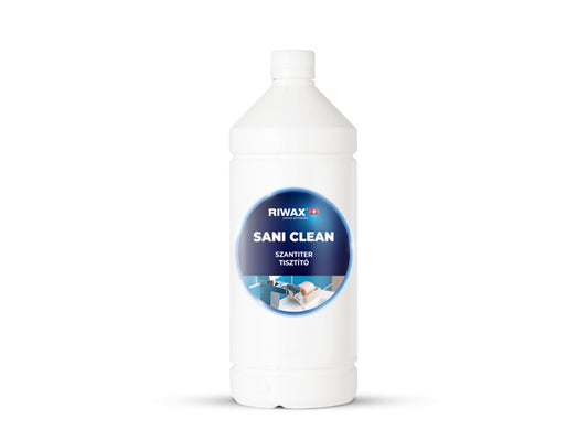 Sani Clean - Antibakteriális felületfertőtlenítő (mosdók, wc-k, egyéb felületek tisztítására), 1 L