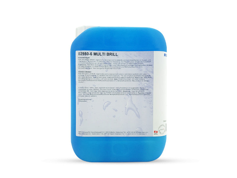 Multi Brill - Kül és beltéri műanyag ápoló, 5 L