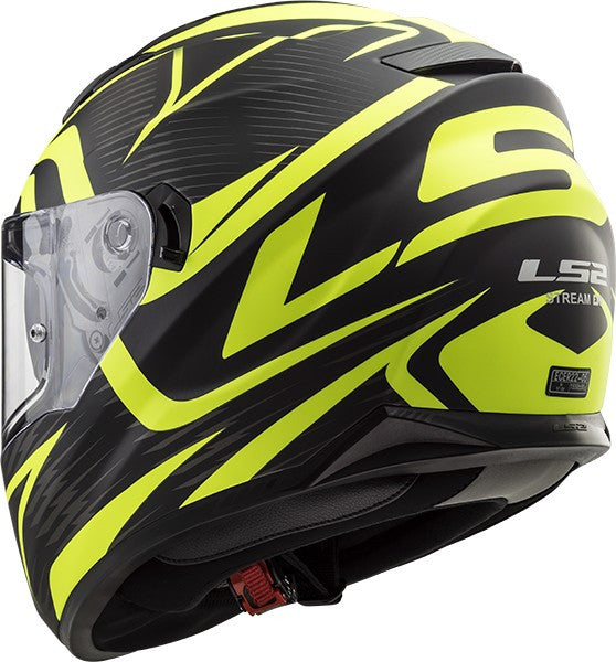 LS2 FF320.46 STREAM EVO JINK MATT BLACK YELLOW