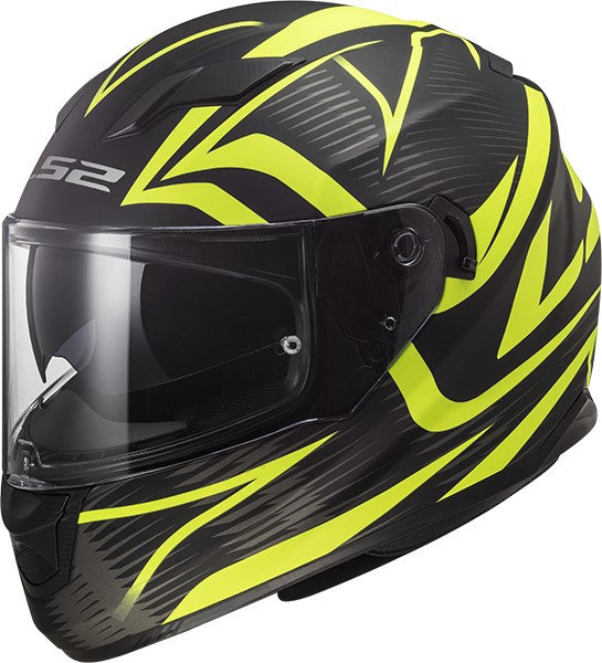 LS2 FF320.46 STREAM EVO JINK MATT BLACK YELLOW