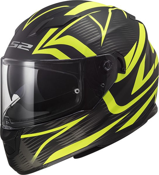 LS2 FF320.46 STREAM EVO JINK MATT BLACK YELLOW
