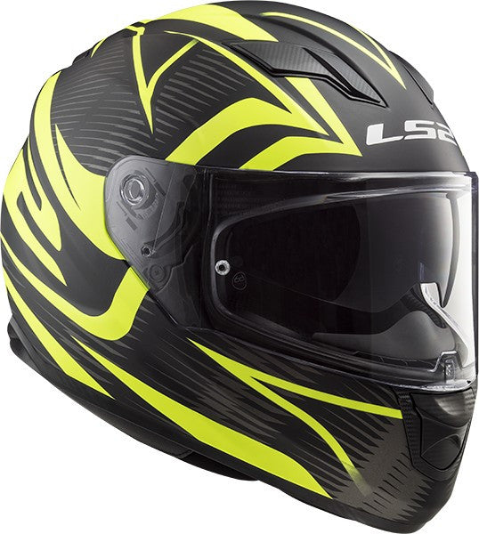 LS2 FF320.46 STREAM EVO JINK MATT BLACK YELLOW