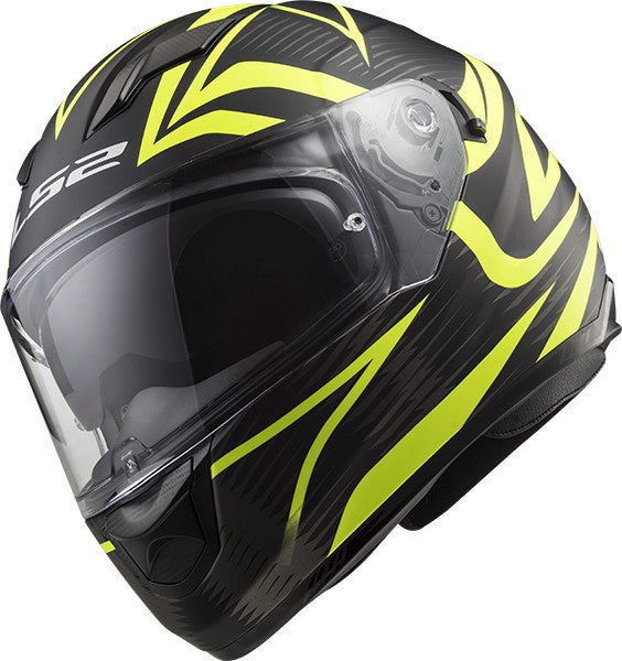 LS2 FF320.46 STREAM EVO JINK MATT BLACK YELLOW