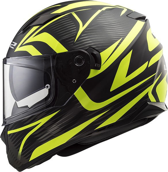 LS2 FF320.46 STREAM EVO JINK MATT BLACK YELLOW