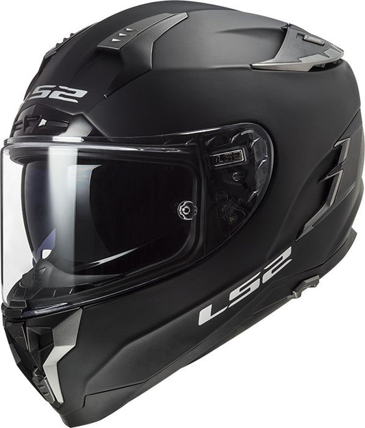 LS2 FF327 CHALLENGER SOLID MATT BLACK