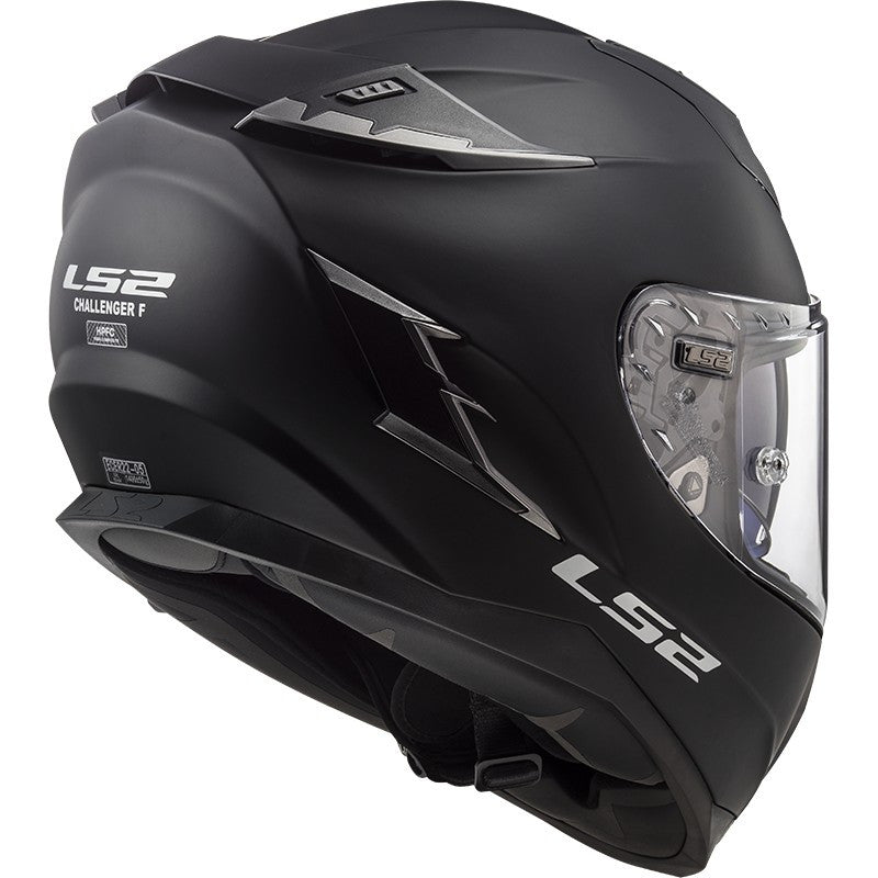 LS2 FF327 CHALLENGER SOLID MATT BLACK