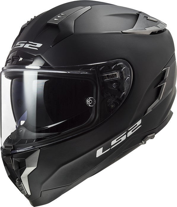 LS2 FF327 CHALLENGER SOLID BLACK
